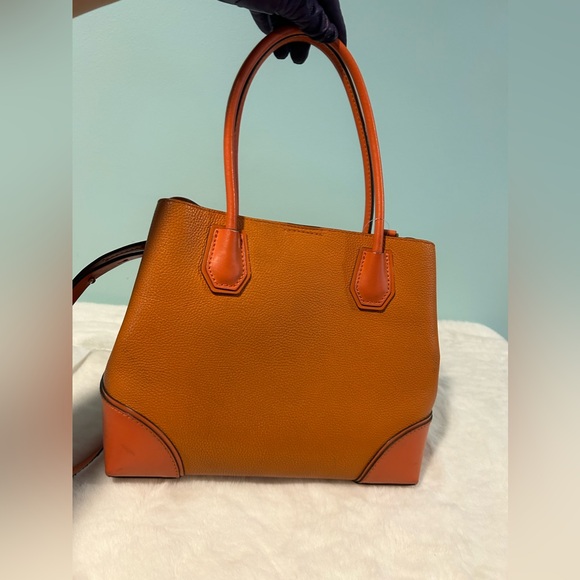 Michael Kors 2way Burnt Orange handbag/crossbody. Authentic & pre-owned - Picture 2 of 13
